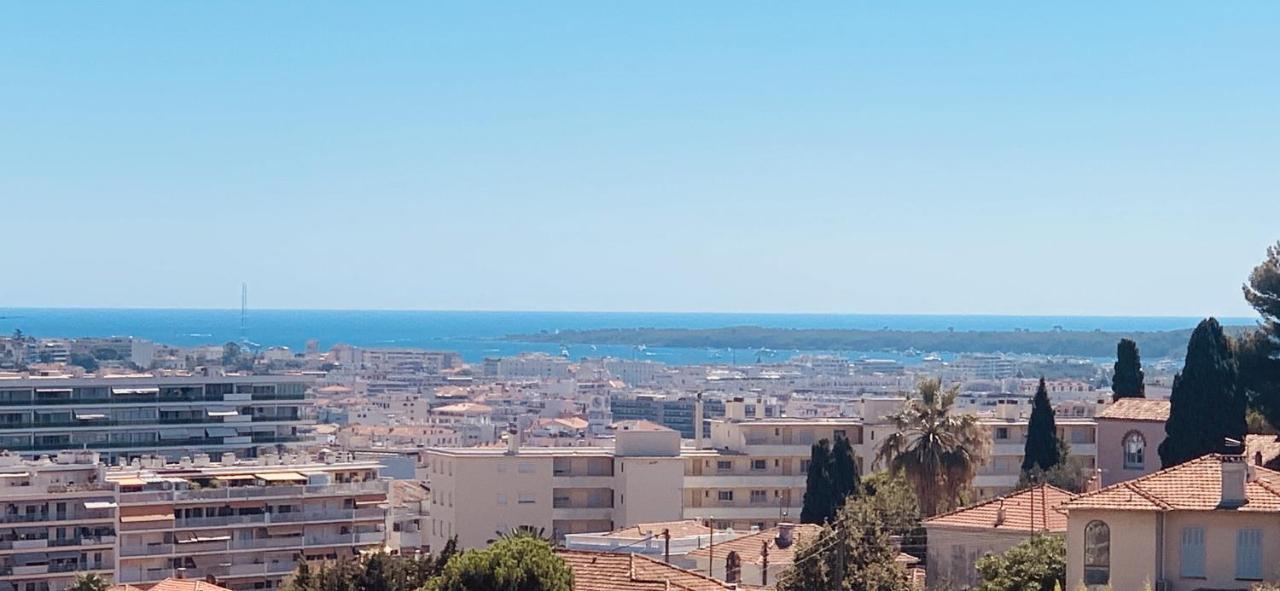 Sea View Panorama Quiet Europe Appartment Le Cannet Kültér fotó